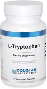 Douglas Laboratories L-Tryptophan 60 vegetarian capsules front view