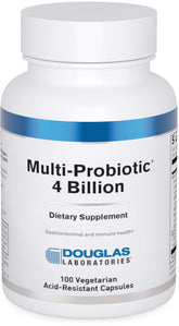 Douglas Laboratories Multi-Probiotic 4 Billion CFUs Capsules front view