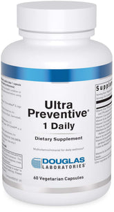 Douglas Laboratories Ultra Preventive 1 Daily Multivitamin 60 Capsules front view