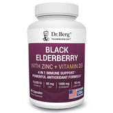Dr. Berg Nutritionals Elderberry Supplement 1000mg front view