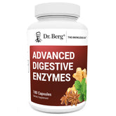Dr. Berg Nutritionals Multi-Enzymes 200mg Betaine HCl front view