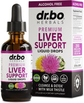 DR. BO Liver Support Drops front view with label