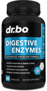 DR. BO Multi-Enzymes Supplement front view with packaging