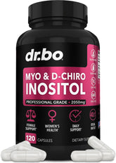 DR. BO Myo-Inositol & D-Chiro Inositol Supplement front view
