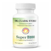 Dr Clark Store B-Complex Daily Supplement 60 Capsules front view