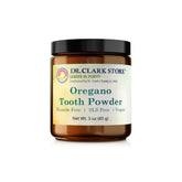 Dr Clark Store Oregano Tooth Powder 85g front view