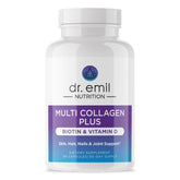 DR. EMIL NUTRITION Multi Collagen Plus front view of bottle