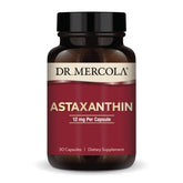 Dr. Mercola Astaxanthin 12mg capsules front view