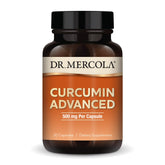 Dr. Mercola Curcumin Advanced 500mg capsules front view