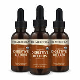 Dr. Mercola daily Bitters Liquid Supplement bottle front view