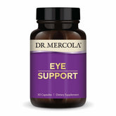Dr. Mercola Eye Support Lutein 50mg capsules front view