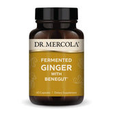 Dr. Mercola Fermented Ginger with Benegut 200mg capsule front view