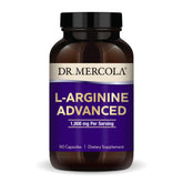 Dr. Mercola L-Arginine Advanced 231g capsule bottle front view