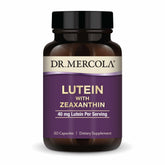 Dr. Mercola Lutein with Zeaxanthin 90 capsules front view