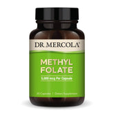 Dr. Mercola Methyl Folate 5 mg Capsules front view