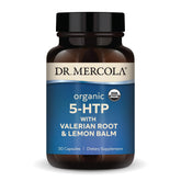 Dr. Mercola Organic 5-HTP with Valerian Root & Lemon Balm front view