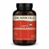 Dr. Mercola Organic Ashwagandha 800 mg Capsules front view