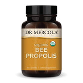 Dr. Mercola Organic Bee Propolis Capsules front view