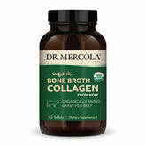 Dr. Mercola Organic Bone Broth Collagen Tablets 60 count front view