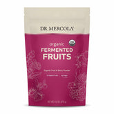Dr. Mercola Organic Fermented Greens and Fruits Powder front view