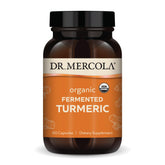 Dr. Mercola Organic Fermented Turmeric 168g front view