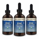 Dr. Mercola Organic Zinc Liquid Drops 15mg front view