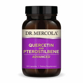 Dr. Mercola Quercetin and Pterostilbene Advanced 113g front view