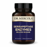 Dr. Mercola Serrapeptase Multi-Enzymes 60,000 SPU Capsules front view