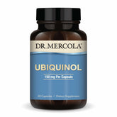 Dr. Mercola Ubiquinol CoQ10 150mg supplement front view