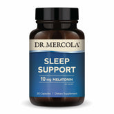 Dr. Mercola with Melatonin 10mg Capsules front view