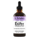 Dr. Schulze's Echinacea Plus 2 oz liquid bottle front view