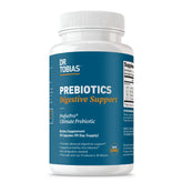 Dr. Tobias Prebiotic Supplement 15mg vegetable capsules front view