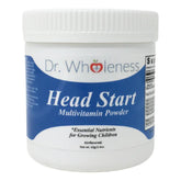 Dr. Wholeness Head Start Multivitamin Powder front view with packaging