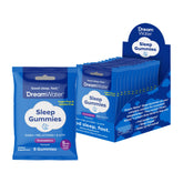 Dream Water Sleep Gummies Snoozeberry travel pouch front view