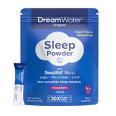 Dream Water Snoozeberry Sleep Powder front view with packaging
