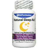 DrFormulas Melatonin 1 mg Sleep Supplement 30 Capsules front view