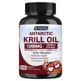 DRFOSTER Krill Oil Supplements 1200 mg front view of packaging