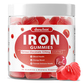 duwhot Iron Gummies for Women & Teen Girls front view
