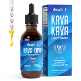 duwhot Kava Kava Drops 1000mg front view with packaging
