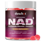 duwhot NAD supplement gummies front view packaging