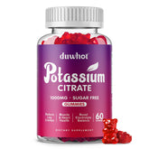 duwhot Potassium Gummies 1000mg front view with packaging