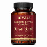 DXWXH Nivara Ferravital Complete Ferritin Complex 60 capsules front view