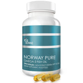 E´LAVONNE Fish Oil 2400mg Omega-3 softgels front view