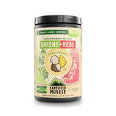 Earth Fed Muscle Greens + Reds Powder 340g front view