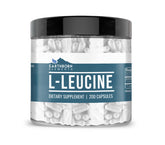 Earthborn Elements L-Leucine Capsules front view