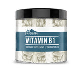 Earthborn Elements Vitamin B1 (Thiamine Mononitrate) 200 Capsules front view