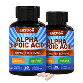 EAZGOO Alpha Lipoic Acid 600 mg capsules bottle front view
