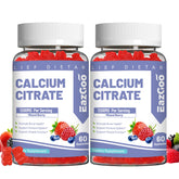 EAZGOO Calcium Citrate Gummies 1200mg front view packaging
