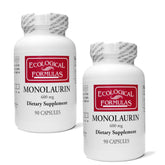 Ecological Formulas Monolaurin 600mg 180 capsules front view
