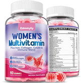 Edmmyliy Women's Multivitamin Gummies front view with packaging
